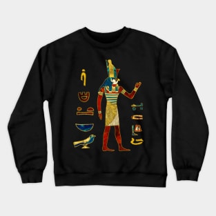 Egyptian God  Decorative composition Crewneck Sweatshirt